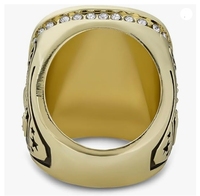 Bague de champion de basket-ball en or personnalisée, trophée, cadeau, bague de championnat pour le vainqueur du tournoi