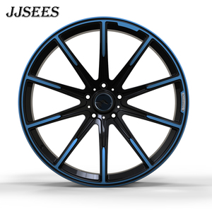 Rines JJSEES 5x112 de 19, 20, 21 y 22 Pulgadas, Rines de Aleación Escalonados para Autos de Carreras 5x114.3 para Mercedes C, E, S, CLS, SL, W222, W223, W212 - Product Image 2
