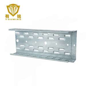 Serbuk putih baja tahan karat yang tahan lama dilapisi galvanis Plug-In <span class=keywords><strong>Channel</strong></span> dilapisi untuk peletak kabel - Product Image 3