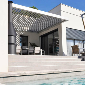 Pérgolas para jardín, gazebo moderno, pérgola, aluminio, bioclimático, 5x3 - Product Image 5