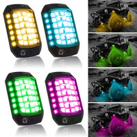 Luz de chasis RGB para coche, luz de ambiente de vehículo todoterreno modificada, luz decorativa LED colorida para coche, aplicación + control remoto