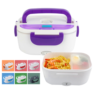 Amazon Choice Portable Heat Plastic Container Lunchbox Heating Food Warmer Electric Lunch Box