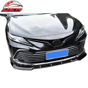 Alerón Delantero para Toyota Camry 2021-2024 LE, 3 Piezas, Estilo IKON, Negro Brillante, Kit de Carrocería de Alta Calidad - Product Image 2