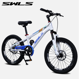 Bicicletta da Montagna Personalizzata per Ragazze e Ragazzi, 16-22 Pollici, Blu, Monovelocità, Freno a Disco, Sospensione Anteriore, in Alluminio - Product Image 6