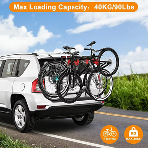 Portabicicletas Universal Plegable para Coche, Soporte para Bicicletas, para Viajes y Transporte, para Hatchback, Sedán y Minivan - Product Image 3