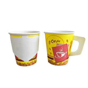 Vente flash : gobelets en papier biodégradables personnalisés avec couvercles - Product Image 3