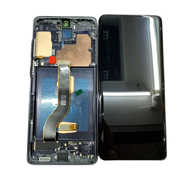 Original OLED  Display for Samsung S20+ Ultra for Galaxy S20 Plus Afficheur Tela Pantalla Digitizer  1-Year Warranty