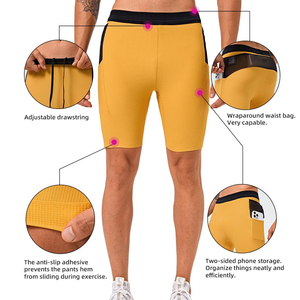<span class=keywords><strong>Mallas</strong></span> para correr elásticas de nailon de secado rápido para <span class=keywords><strong>hombre</strong></span> <span class=keywords><strong>con</strong></span> bolsillos, <span class=keywords><strong>pantalones</strong></span> <span class=keywords><strong>cortos</strong></span> deportivos de entrenamiento de gimnasio <span class=keywords><strong>con</strong></span> logotipo personalizado - Product Image 2