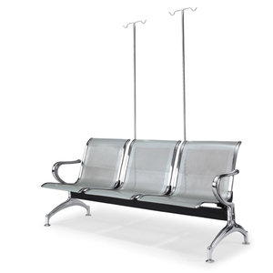 Chaises d'attente en métal pour hôpital, chaises d'attente anti-rouille pour aéroport, sièges d'attente - Product Image 6