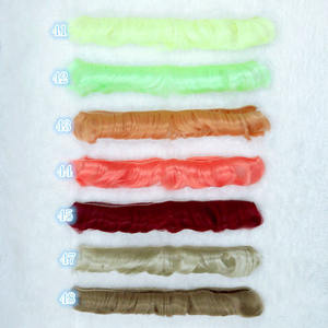 EN STOCK, accesorios <span class=keywords><strong>para</strong></span> <span class=keywords><strong>muñecas</strong></span> <span class=keywords><strong>de</strong></span> Color arcoíris, pelucas <span class=keywords><strong>de</strong></span> <span class=keywords><strong>pelo</strong></span> <span class=keywords><strong>de</strong></span> muñeca Bang <span class=keywords><strong>de</strong></span> nailon sintético Artificial - Product Image 6