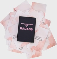 Cartes de tarot éducatives et inspirantes en gros avec logo personnalisé, design écologique et durable, et emballage en boîte rigide