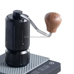 Hand Coffee Grinder Mill Small for Drip Coffee, Espresso, French Press, Turkish Brew