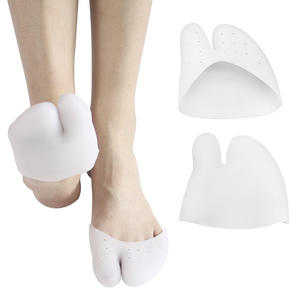 Closed End Tiptoe Sleeve Gel Toe Sleeve Toe Corn <strong>Protector</strong> <strong>Bunion</strong> Corrector Toe Separator &amp; <strong>Protector</strong> Sleeves - Product Image 1
