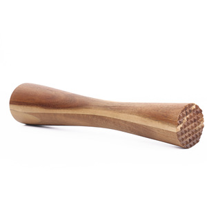 ANFO - Muddler <span class=keywords><strong>Manual</strong></span> <span class=keywords><strong>de</strong></span> Madera <span class=keywords><strong>de</strong></span> Acacia <span class=keywords><strong>de</strong></span> Doble Cabeza para <span class=keywords><strong>Hielo</strong></span> Picado, Limón y Cócteles - Product Image 3