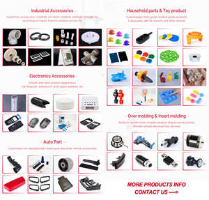 Zhongde kundenspezifisches Produkt ABS PC PP PE PS Kunststoffteil aus professioneller Herstellung