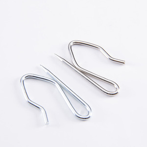 Crochets pour rideaux en acier au nickel robuste de 24mm Tringles à rideaux en métal de conception industrielle et accessoires avec accès - Product Image 4