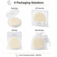 Éponge de recharge JLY pour coussinets de maquillage ronds, carrés, ovales et compacts – Texture nid d'abeille pour une application uniforme de la poudre