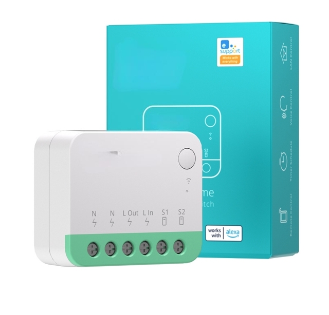 SONOFFMINIR4M Easy Micro Connection WiFi Remote Control Intelligent Switch Module Zero Fire Matter Switch