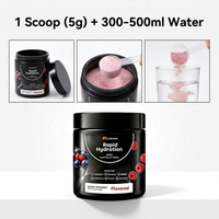 Poudre d'électrolytes en vrac, saveur baies, OEM, marque privée, emballage personnalisé, mélange de boisson sans sucre