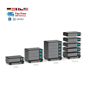 Removable Solar Storage Battery 10kWh LiFePO4 Battery Hybrid Off-Grid Solar System - Product Image 4