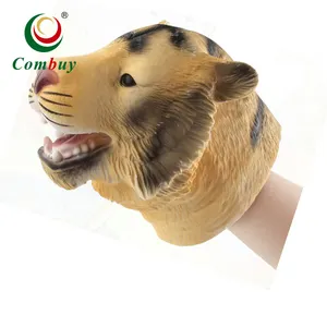 儿童软塑料头手狮子木偶与便宜的价格