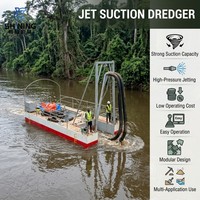 Drague à jet modulaire personnalisable certifiée CE SGS pour le dragage de rivières et le désassainissement de réservoirs