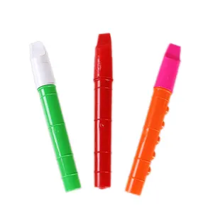 Manufacturer Supply Top Selling Cheap Price Long Plastic Whistle Toy For Kids