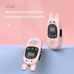 Talkie-walkie VHF/UHF mini haute qualité 3W longue portée <span class=keywords><strong>1</strong></span>,5 km pour enfants, avec <span class=keywords><strong>batterie</strong></span> 500-1000 mAh, résistant à l'eau IPX-<span class=keywords><strong>1</strong></span> - Product Image 3