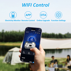 สถานีไฟฟ้าพกพาลิเธียมไอรอนฟอสเฟต 1000W DC 12V พร้อมระบบชาร์จไร้สาย - Product Image 3
