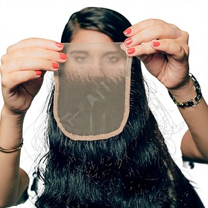 Frontales de Encaje HD 4x4, Cabello Humano Indio Remy Virgen 100%, Liso Rizado, 100g para Mujeres, AR-RAFI IMPEX - Product Image 1