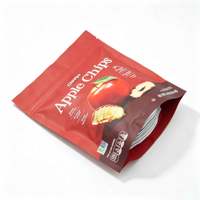 Sac d'emballage refermable mat sur mesure pour pommes, résistant à l'humidité, type sachet rétractable