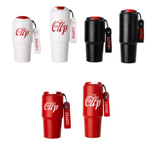 Seefine Gourde Isotherme <span class=keywords><strong>Classique</strong></span> Carrée en Acier Inoxydable à Double Paroi, Isolation Thermique 6-12 Heures, avec Couvercle Personnalisé et Paille, Modèle 2023 - Product Image 2