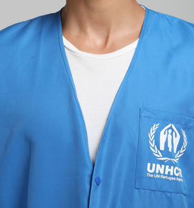 مخصص الأمن المرور الطريق ضابط البناء عاكس مرحبا فيس التطريز طباعة شعار سترة السلامة العمل - Product Image 4