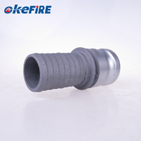Raccord rapide de type E en aluminium anodisé haute pression Okefire American Standard pour système de tuyau d'eau