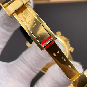 Montre chronographe automatique mécanique VSF de luxe avec mouvement 4131 en acier 904L, design en or 137g, bracelet en acier inoxydable et caoutchouc - Product Image 4