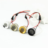 Mini Spot lumineux LED rond 6x1 w, 230 V, 25mm, 1 pièce, avec casier de jonction, luminaire de plafond