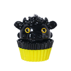 Factory Wholesale New Design Zinc Alloy Dry <b>Herb</b> <b>Grinder</b> Custom Logo 3-Layer Manual - Product Image 2