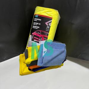 Custom Strong <b>Absorbent</b> High Low Pile Towel Custom Soft Microfiber Car Cleaning Towel Microfiber Towel - Product Image 1