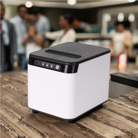 Printer penerimaan termal 200 m/s kecepatan tinggi 80mm IOS kompatibel gaya warna LAN/RS232/USB kabel WiFi nirkabel kecepatan tinggi