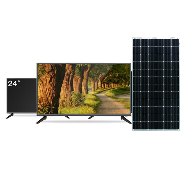 36-Inch Solar Rechargeable Smart TV Lithium Battery ABS Material DSTV Decoder PAL/NTSC/SECAM Compatible ISO9001 for for