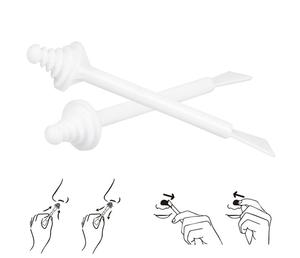 Vendita calda accessori scaldacera a doppia testa 2-in-1 chiavetta per capelli in plastica chiavetta per <span class=keywords><strong>naso</strong></span> - Product Image 3