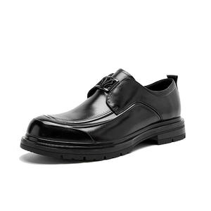 Zapatos de cordones de negocios casuales de cuero genuino de gama alta con mayor transpirabilidad para hombres - Product Image 3