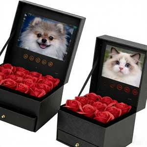 Delicate Appearance Folding Corrugated Packaging Craft Christmas Gift Basket Wholesale Video Paper <strong>Box</strong> - Product Image 3