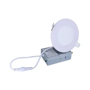 Fast To Install Etl Slim Led Panel Light 9w 12w Led Panel lamp With Junction Box