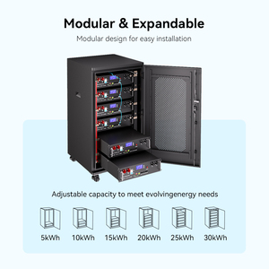 Batterie de stockage d'énergie solaire 51,2 V 100 Ah 5 kWh, pack de batteries solaires 5 kWh 48 V, lithium-ion LiFePO4 WT5100, 6000 cycles, pour usage domestique - Product Image 4