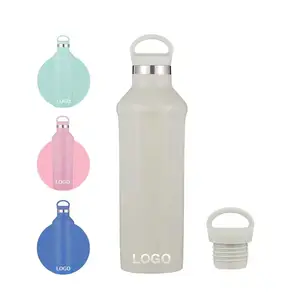 Gint Wholesale Custom Logo Insulated Stainless Steel Water Bottle With Leak Proof Wide Mouth