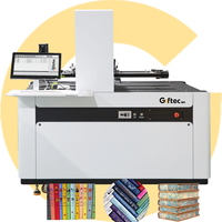 Imprimante jet d'encre numérique Giftec à faible coût, impression personnalisée en une seule passe, haute résolution, multifonction, CISS, impression de surface de livres reliés