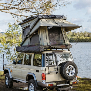 Carpa de Techo de Aluminio para 4 Personas, Impermeable, con Protección UV Automática, Carpa de Techo Rígida Desplegable para Camping - Product Image 6