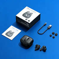 Écouteurs sans fil Bluetooth 5.3 pour disco silencieuse, OEM, à faible latence, pour le gaming, TWS, intra-auriculaires, moniteur de jeu
