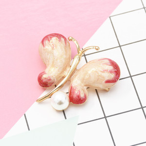 Broches de Maçã Esmaltados Vermelhos e Verdes com Design de Borboleta e Águia para Mulheres e Meninas, Acessórios para Vestidos, Ternos e Festas de Verão - Product Image 3